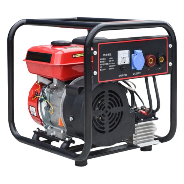 Portable Household Quiet Diesel Gasoline Mobile Inverter Generator Welding Machine Generator