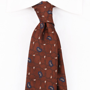 Cravates classiques en polyester pour hommes adultes avec logo – Vente en gros - Product Image 4