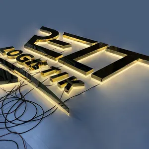 Hot Selling Outdoor DIY 3D LED Backlit Channel Letter Sign Board Premium <strong>Advertising</strong> <strong>Light</strong> <strong>Boxes</strong> - Product Image 1