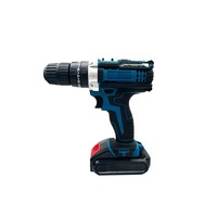 Perceuse-visseuse sans fil KZ, kit d'outils 24 pièces, 16,8 V Lithium-Ion, mandrin 1/2, vitesse variable, boîte de rangement, ensemble de perçage complet pour la maison