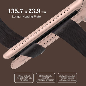 Rizador de <span class=keywords><strong>Pelo</strong></span> y <span class=keywords><strong>Plancha</strong></span> Airflow Styler 2.0, el Mejor de TikTok - <span class=keywords><strong>Plancha</strong></span> de Titanio y Rizador 2 en 1 para <span class=keywords><strong>Rizos</strong></span> Duraderos, Calentamiento en 30S - Product Image 6