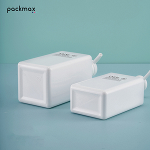 ขวดปั๊มสี่เหลี่ยม PETG สีขาว ขนาด 100-600 มล. สำหรับแชมพู ครีมอาบน้ำ และสบู่ล้างมือ – บรรจุภัณฑ์เครื่องสำอางเปล่า - Product Image 4