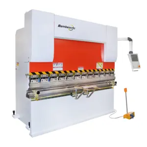 Nueva máquina de freno de prensa hidráulica CNC de placa de hierro de 4 mm de flexión de 100t 3200mm