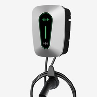 Chargeur EV transfrontalier 22 kW, norme européenne Type 2/GB/T, personnalisable pour le marché américain avec contrôle via l'application Tuya Type 1, 32A AC 220V