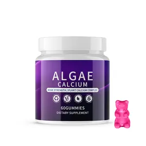 OEM Private Label Algae Oil Gummies For Health Supplement Brain Boost Supplements Omega 3 DHA Algae Oil Gummies For Kids