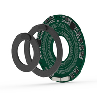 MOSRAC Série DP, trou creux ID16mm OD46mm, épaisseur 3,6mm, précision 19 bits ±0,015 °   Encodeur absolu double intérieur/extérieur inductif