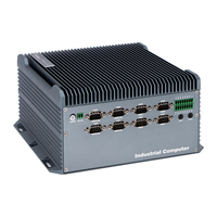 PC Mini Box Industri Tanpa Kipas OEM/ODM Win 10 11/Linux Dengan 1*Slot RAM DDR IIII, hingga 16GB