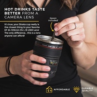 13.5oz cadeau pour lui papa cadeaux photographie caméra accessoires nouveauté cadeaux tasses caméra lentille tasse à café