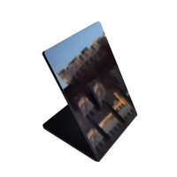 Support de table NFC en acrylique personnalisé pour impression, avec étiquette Tag213, pour menu de restaurant et avis Google