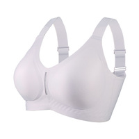 Nouveau soutien-gorge sans traces pour femmes, grandes poitrines, petites poitrines, bonnets larges, maintien doux, anti-chute, sans armatures, grande taille