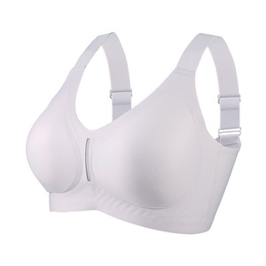 Nuevo sujetador sin costuras para mujer, para pechos <span class=keywords><strong>grandes</strong></span>, copas <span class=keywords><strong>grandes</strong></span>, suave soporte, antideslizante, sin aros, talla grande - Product Image 6