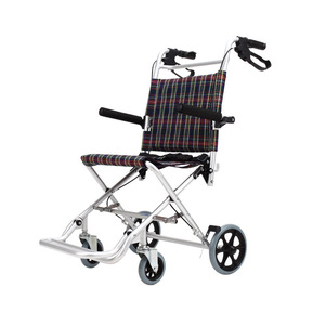 Silla de Ruedas Ultraligera para Personas Mayores, Plegable y Portátil para Viajar, Apta para Niños y Ancianos, Pequeña y Compacta, Fácil de Transportar - Product Image 1