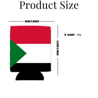 Manchons de tasse en néoprène personnalisables réutilisables sous-verre de boisson de thé de couleur drapeau gaine de tasse de thé automatique personnalisée