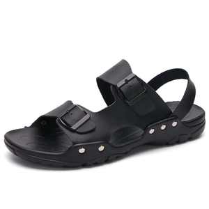 Greatshoe personalizado italiano absorción de impactos hombres sandalias de cuero para hombre 2020 - Product Image 4