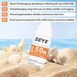 SEYE Vegan SPF <span class=keywords><strong>50</strong></span> PA +++ UV chiaro <span class=keywords><strong>crema</strong></span> <span class=keywords><strong>solare</strong></span> <span class=keywords><strong>viso</strong></span> <span class=keywords><strong>crema</strong></span> idratante Anti Anti-invecchiamento acido ialuronico <span class=keywords><strong>crema</strong></span> <span class=keywords><strong>solare</strong></span> <span class=keywords><strong>viso</strong></span> - Product Image 3