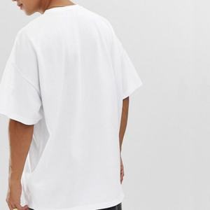 Camisetas Blancas al por Mayor, Estilo Hip Hop, Oversize, Personalizables con Logotipo - Product Image 2