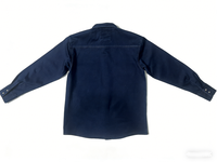 Camisa de Trabajo de Mezclilla con Botones, 100% Algodón, Estilo Occidental, Resistente a las Llamas, Certificada NFPA2112 FR