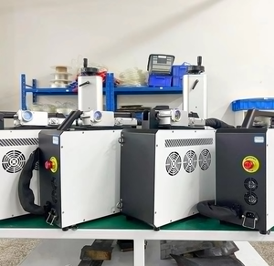 Machine de nettoyage laser pulsé 50W 100W 300W refroidie par air pour l'élimination de la rouille et le traitement du bois industriel - Product Image 4