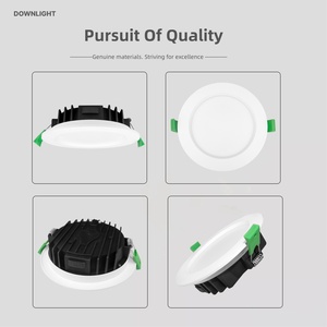 European LED Ultra-Thin Downlight 12W 3CCT CE IP44 spotlight SMD Dimmable Downlight Aluminum Office Home Hotel Modern LED <strong>light</strong> - Product Image 6