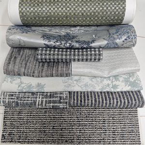 Tessuto per tappezzeria in ciniglia jacquard testurizzato 425gsm, misto cotone, pesante, largo 110 pollici, venduto <span class=keywords><strong>a</strong></span> metro per divani, <span class=keywords><strong>tende</strong></span> e cuscini - Product Image 4