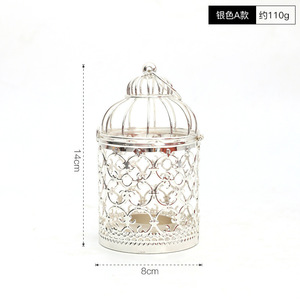 Porte-encens doré, chandelier d'art en fer, bougeoir décoratif, bâton de bougie parfumé pour la décoration de table à la <span class=keywords><strong>maison</strong></span> - Product Image 4