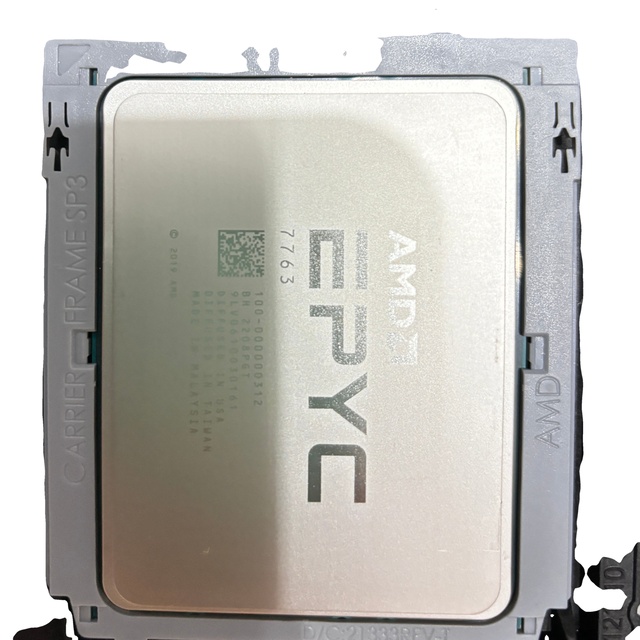AMD 7763 Processor with 2.45Ghz 64core 128thread Zen3 Processor for Server
