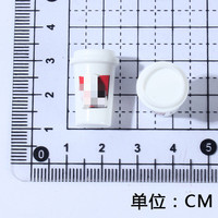 1:12 échelle maison de poupée miniature mini bjd poupée café boisson tasse à café et mini seau de nourriture pour la décoration de maison de poupée