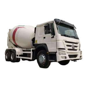 Camion malaxeur à béton 6x4 d'occasion avec pompe 336 ch de Chine - comprenant moteur, boîte de vitesses, roulements et composants essentiels - Product Image 1