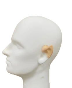Latex <strong>Elf</strong> Ears Funny Halloween Party <strong>Cosplay</strong> Masquerade Costume Accessories Skin Color Neck Coverage Party Masks - Product Image 3