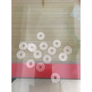 Flat Nylon <b>Washers</b> 10X3.5X1.5Mm Plain Surface For Mechanical Assembly - Product Image 2