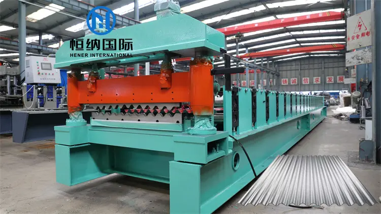 Steel Corrugated Roof Sheet Making Machines Metal Roofing Sheet Roll Forming Machine