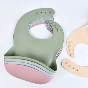 Bavaglino Impermeabile Anti-Olio in Silicone per Adulti, Riutilizzabile, per Ristoranti, Donne, Disabili, Anziani, Pazienti, per Asilo Nido - Product Image 1