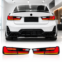 Feux arrière YU GUANG pour BMW Série 3 G20 2019-2022, clignotants améliorés LED transparents homologués E, feux arrière BMW M340i G20 LCI