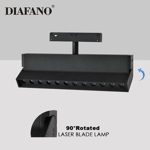 Dc48v từ dự án lưới tản nhiệt tuyến tính dẫn theo dõi Spotlight 10W 20W 30W nhà văn phòng dẫn từ theo dõi ánh sáng - Product Image 5