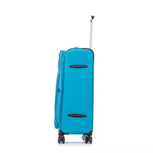 Nhà Máy Chất Lượng Công Suất Lớn Nylon Mềm Nylon Giỏ Hàng Mềm Cạnh Trọng Lượng Nhẹ Hành Lý Với Xoay Bánh Xe Kinh Doanh Du Lịch Hành Lý - Product Image 4