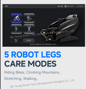 Новейшее массажное кресло 8D Robot-Sonic-Wave Care класса люкс с улучшенным массажем ног, максимально комфортное для сидения и лежания, для всего тела - Product Image 3