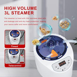 Sauna de Vapor Portátil Moderna, Plegable, para el Hogar, con Generador de Vapor de Alta Eficiencia - Product Image 3