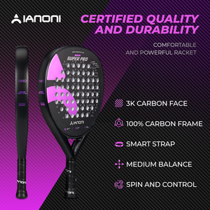 Caston Sports Venta al por Mayor Disponible Envío el Mismo Día Descuentos por Volumen. Pala <span class=keywords><strong>de</strong></span> Pádel Hecha a Mano <span class=keywords><strong>de</strong></span> Fibra <span class=keywords><strong>de</strong></span> Carbono <span class=keywords><strong>de</strong></span> Alta Gama 3K/12K/18K con Acabado Diamantado - Product Image 5