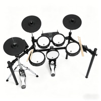 Kit de batterie électronique pour adultes - Instrument de percussion de haute qualité - Batterie électronique pour adultes - Batterie électronique