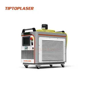 Factory direct supply 300w pulse fiber laser surface cleaning machine handheld for metal sheet