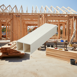 Legno Massello Elite Square Timber 70x50mm 2.95m P34 Venatura Bianca Sophia F-6122 Materiale da Costruzione - Product Image 2