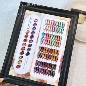 Vernis à ongles gel œil de chat en verre de 36 couleurs, petite ampoule, satiné, scintillant, cristal, couleur bonbon, art des ongles, vernis gel œil de chat - Product Image 3
