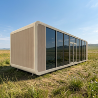 Cabine Apple de luxe pour glamping, maison préfabriquée modulaire pour tourisme de villégiature, café mobile, unité de bureau