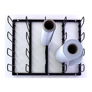Della parete Del Vinile Rotolo di Visualizzazione Rack Di Stoccaggio <span class=keywords><strong>Pellicola</strong></span> Del Vinile Rotolo di Supporto - Product Image 4