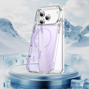 Custodia per <span class=keywords><strong>iPhone</strong></span> 17 <span class=keywords><strong>Pro</strong></span> <span class=keywords><strong>Max</strong></span> <span class=keywords><strong>con</strong></span> Glitter e Brillantini, Compatibile <span class=keywords><strong>con</strong></span> MagSafe, Antiurto e <span class=keywords><strong>Protezione</strong></span> <span class=keywords><strong>Fotocamera</strong></span> - Product Image 3