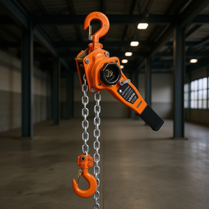 Polipasto de Cadena Manual 1T 10FT de Elevación, Acero Aleado G80, Freno de Doble Trinquete, Uso Industrial - Product Image 2