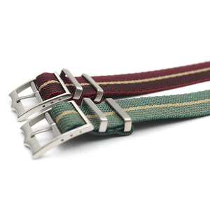 YUNSE i più nuovi <span class=keywords><strong>28</strong></span> colori in stock 20mm 22mm cinturino per orologio in Twill cinturino per orologio in Nylon di alta qualità 18mm - Product Image 5