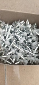Système de fixation à actionnement pneumatique 27mm 32mm 1" Clips de plafond à tige lisse Clous de fixation pour béton avec rondelle métallique - Product Image 5