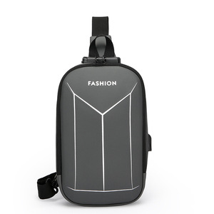 Sac à bandoulière décontracté pour homme, sac de poitrine avec sangle d'épaule, sacs bandoulière en gros - Product Image 1