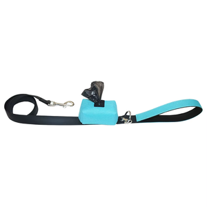 Leggero poliestere Pet Dog guinzaglio riflettente caratteristica solido modello semplice Outdoor gatto Walking accessorio cacca sacchetto Dispenser - Product Image 2